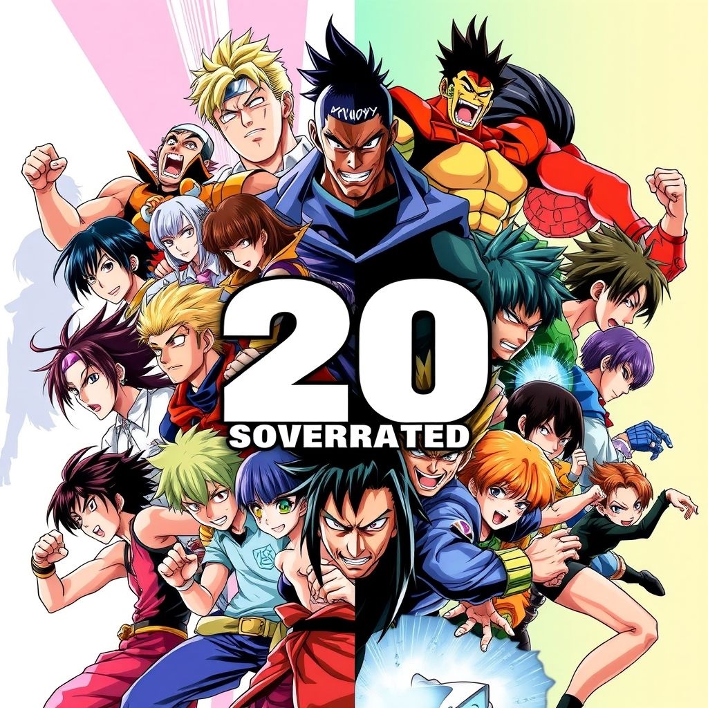 Los 20 Personajes mas Sobrevalorados del Manga y los Comics