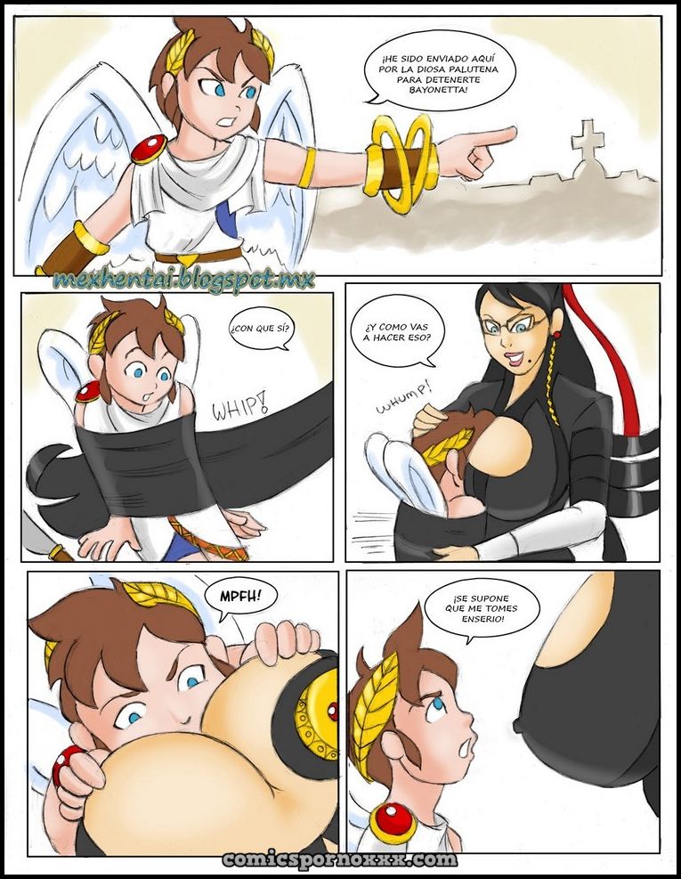 Bayonetta vs Kid Icarus (Ángel vs Bruja)  - Imagen 4  - Comics Porno - Hentai Manga - Cartoon XXX