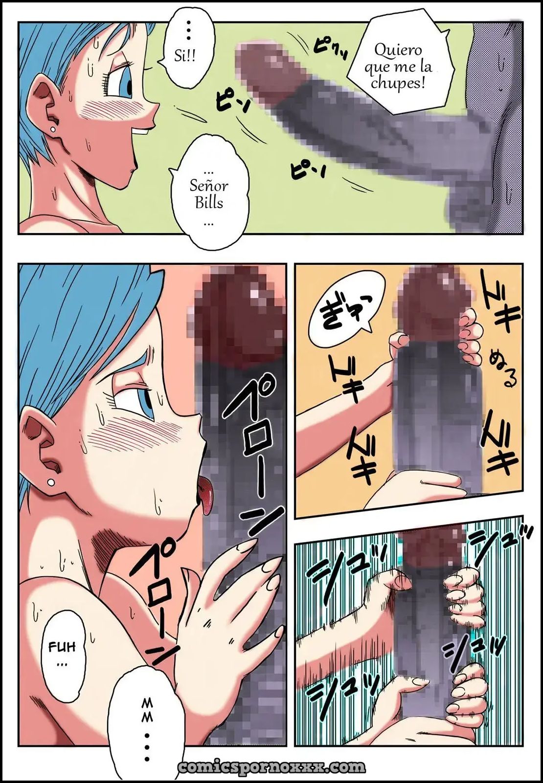 Bulma Persuade a Bills Teniendo Sexo con El  - Imagen 12  - Comics Porno - Hentai Manga - Cartoon XXX