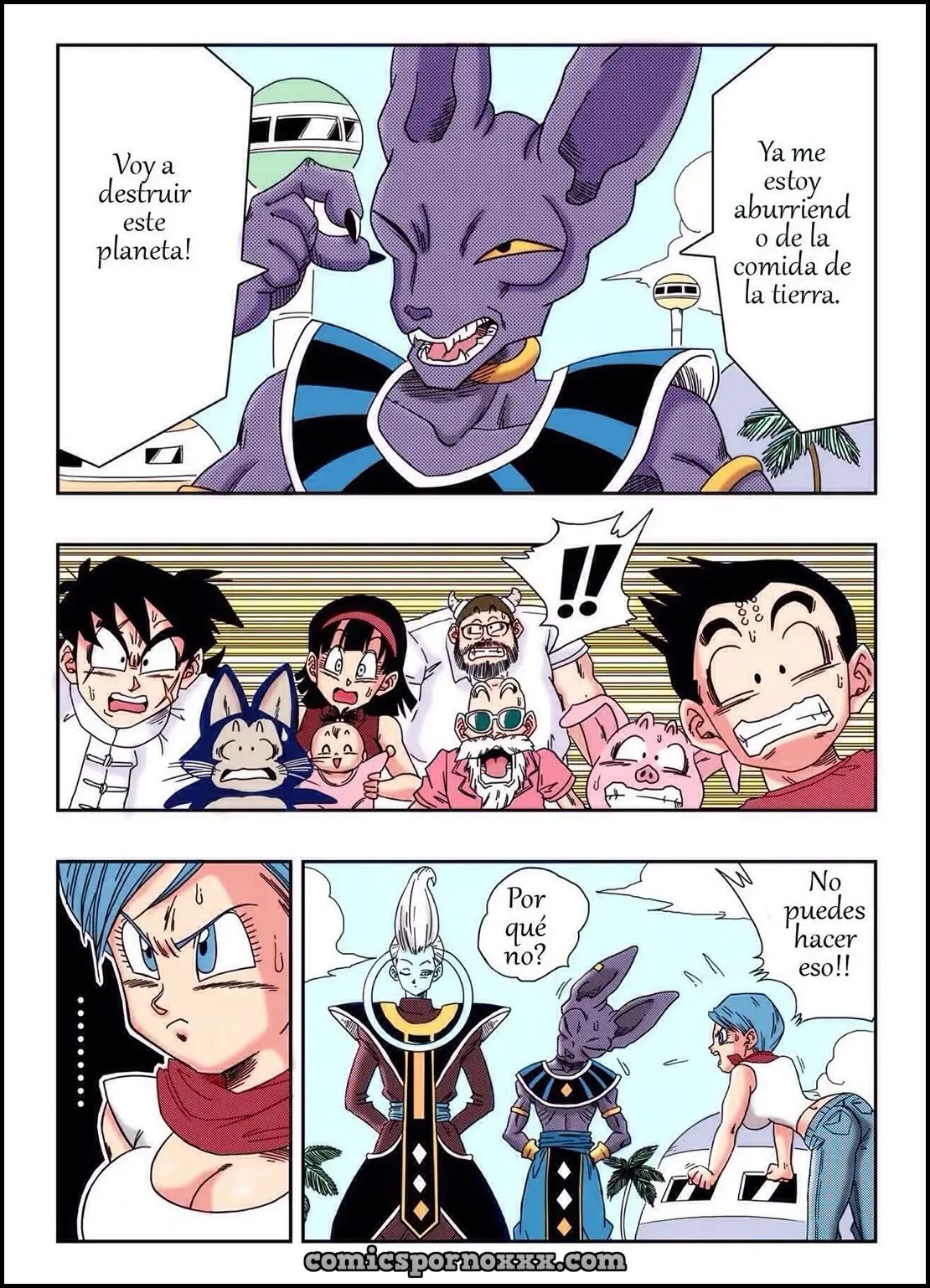 Bulma Persuade a Bills Teniendo Sexo con El  - Imagen 2  - Comics Porno - Hentai Manga - Cartoon XXX