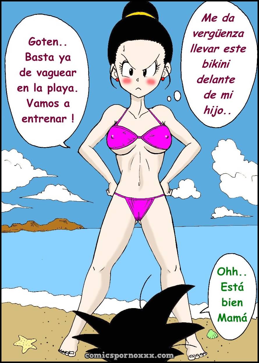 Chichi y Goten Entrenamiento Fisting  - Imagen 1  - Comics Porno - Hentai Manga - Cartoon XXX