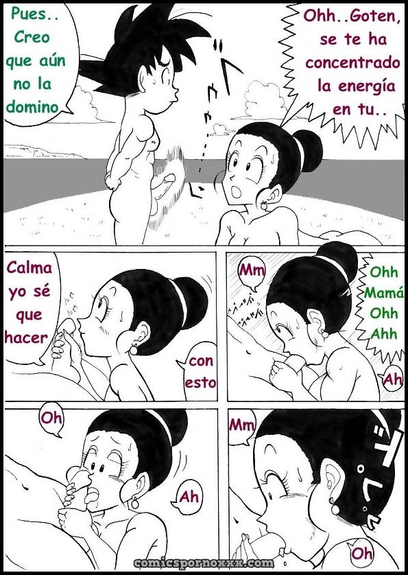 Chichi y Goten Entrenamiento Fisting  - Imagen 6  - Comics Porno - Hentai Manga - Cartoon XXX