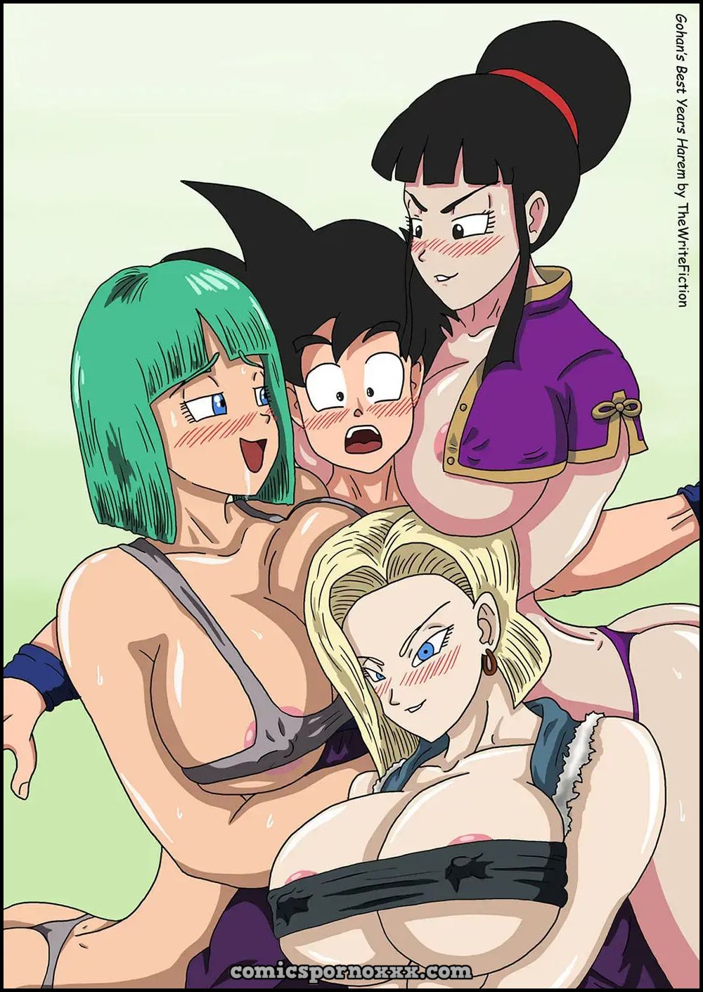 Gohan Vive sus Mejores Años  - Imagen 10  - Comics Porno - Hentai Manga - Cartoon XXX