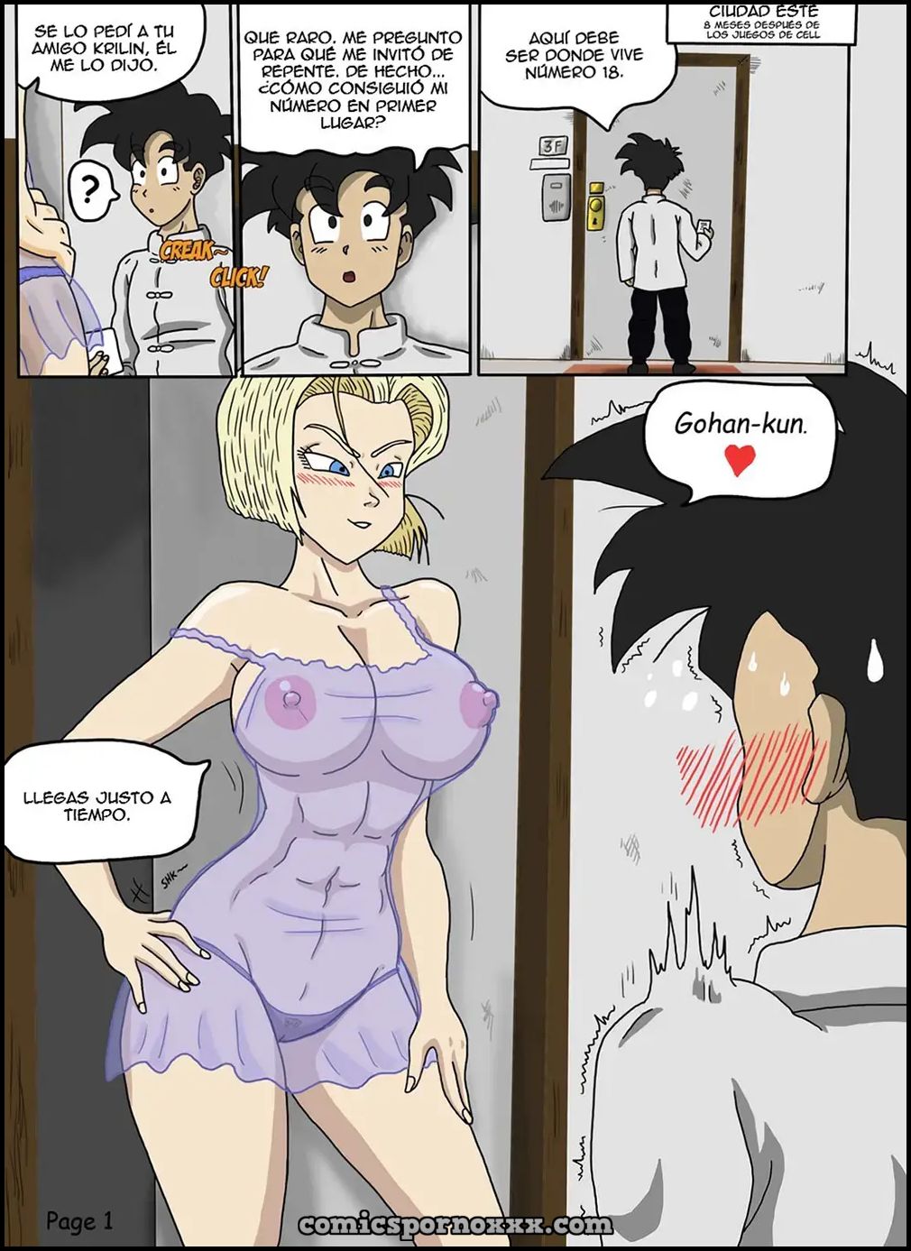 Gohan Vive sus Mejores Años  - Imagen 2  - Comics Porno - Hentai Manga - Cartoon XXX