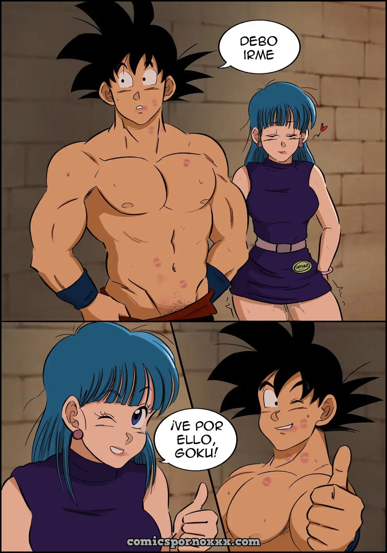 Goku se Reencuentra con una Amiga del Pasado  - Imagen 10  - Comics Porno - Hentai Manga - Cartoon XXX