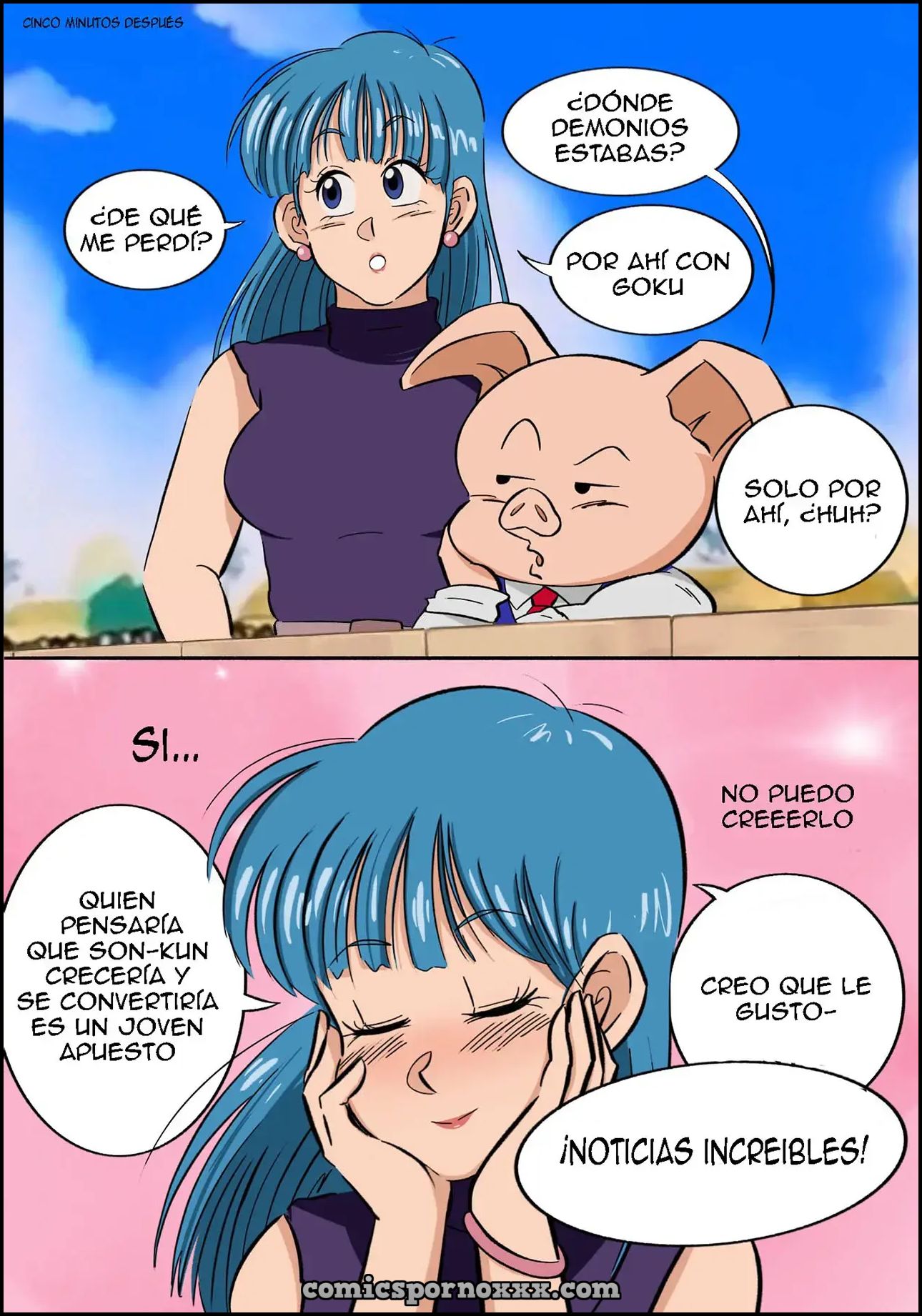 Goku se Reencuentra con una Amiga del Pasado  - Imagen 11  - Comics Porno - Hentai Manga - Cartoon XXX