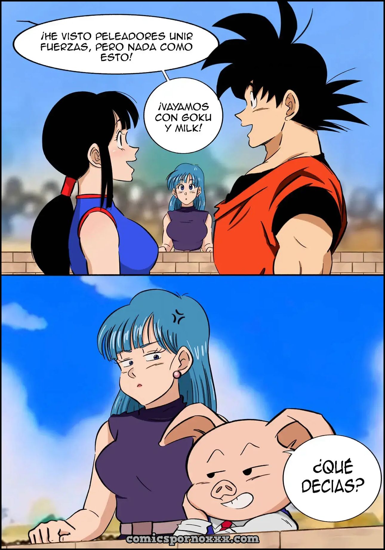 Goku se Reencuentra con una Amiga del Pasado  - Imagen 12  - Comics Porno - Hentai Manga - Cartoon XXX