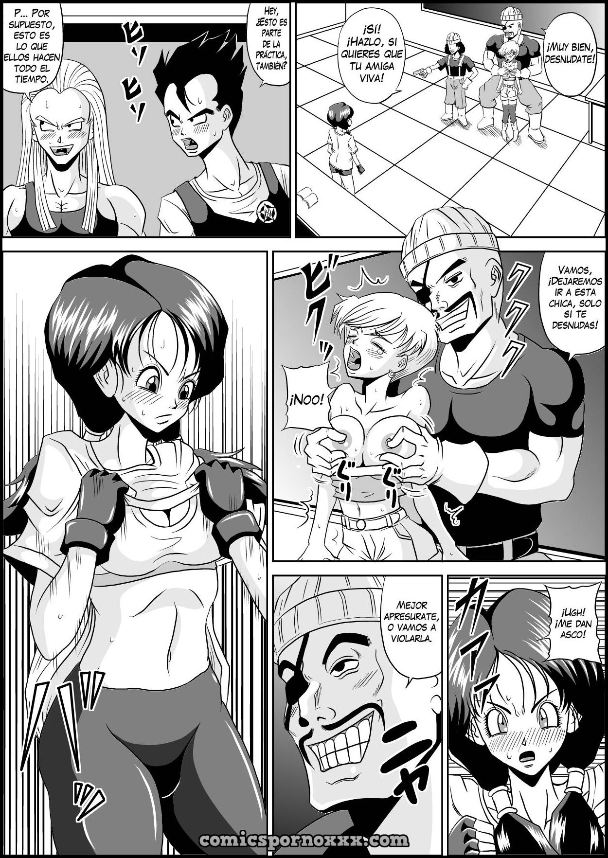 High School Rape (Videl es Desvirgada)  - Imagen 6  - Comics Porno - Hentai Manga - Cartoon XXX