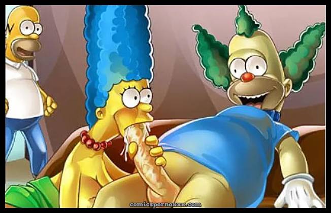 Krusty Follandose a Marge Simpson  - Imagen 1  - Comics Porno - Hentai Manga - Cartoon XXX