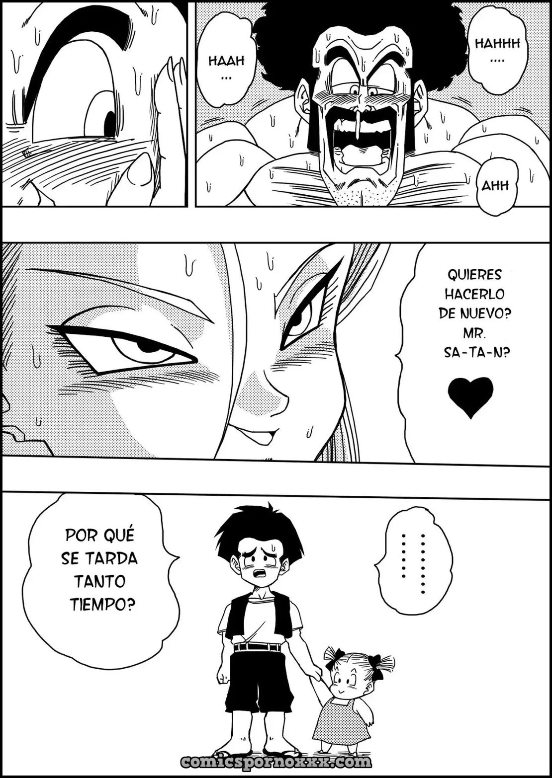 La Número 18 Folla con Mr. Satan 14