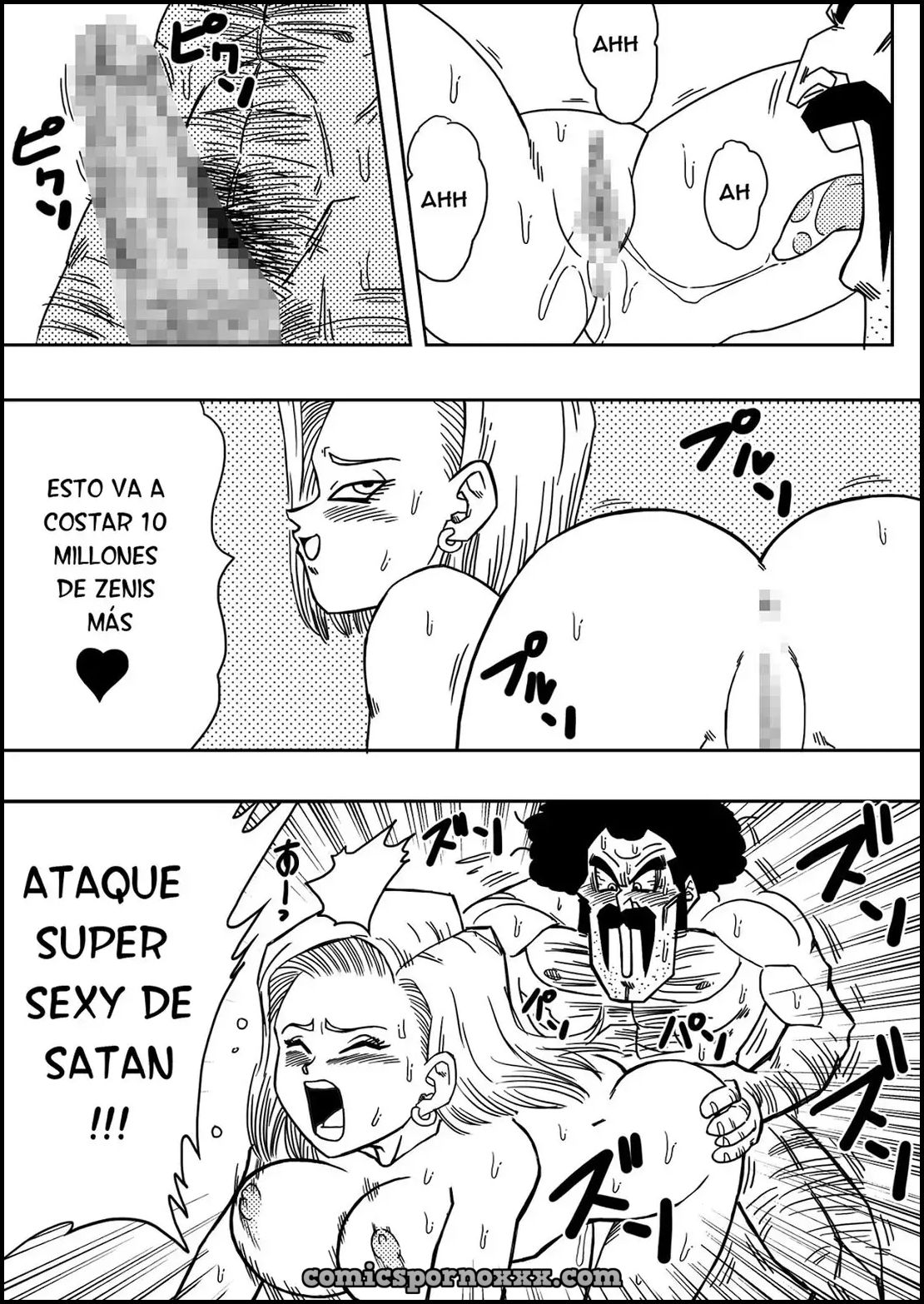 La Número 18 Folla con Mr. Satan 9