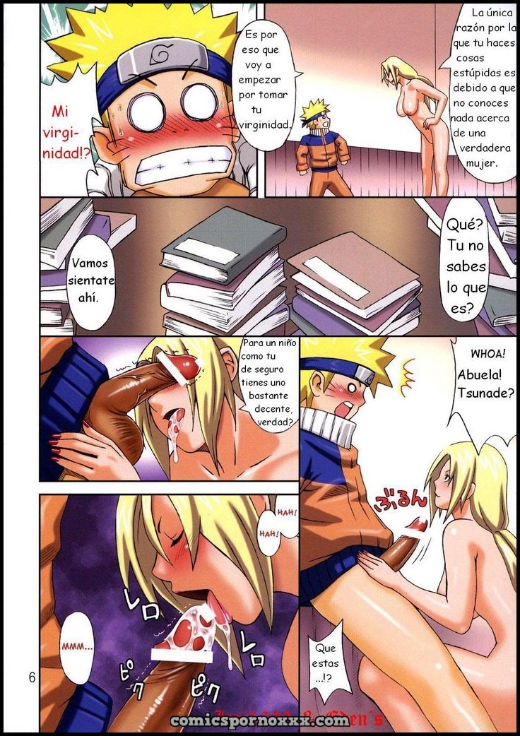 La Puta de Tsunade Entrena a Naruto  - Imagen 8  - Comics Porno - Hentai Manga - Cartoon XXX