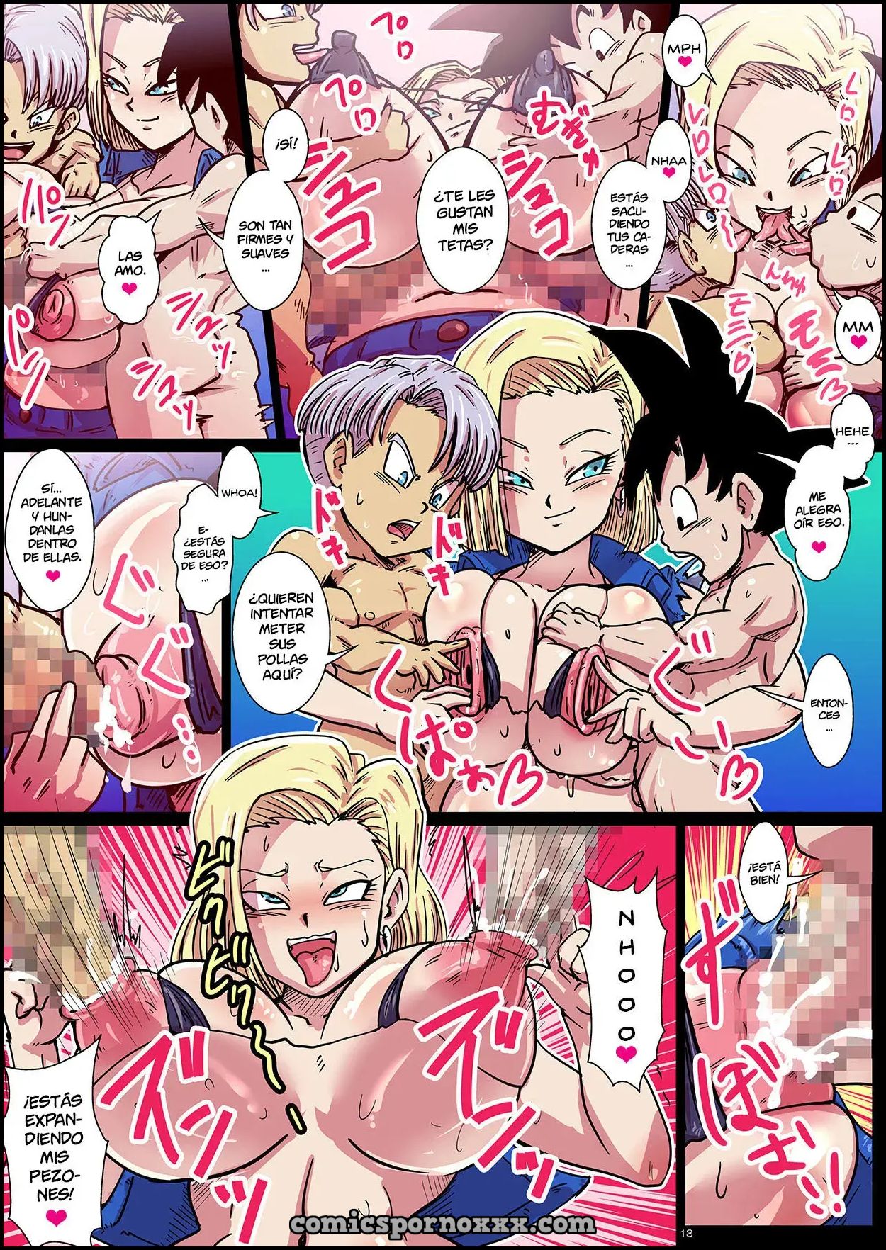 Las Mamás Más Atrevidas De DBZ  - Imagen 13  - Comics Porno - Hentai Manga - Cartoon XXX