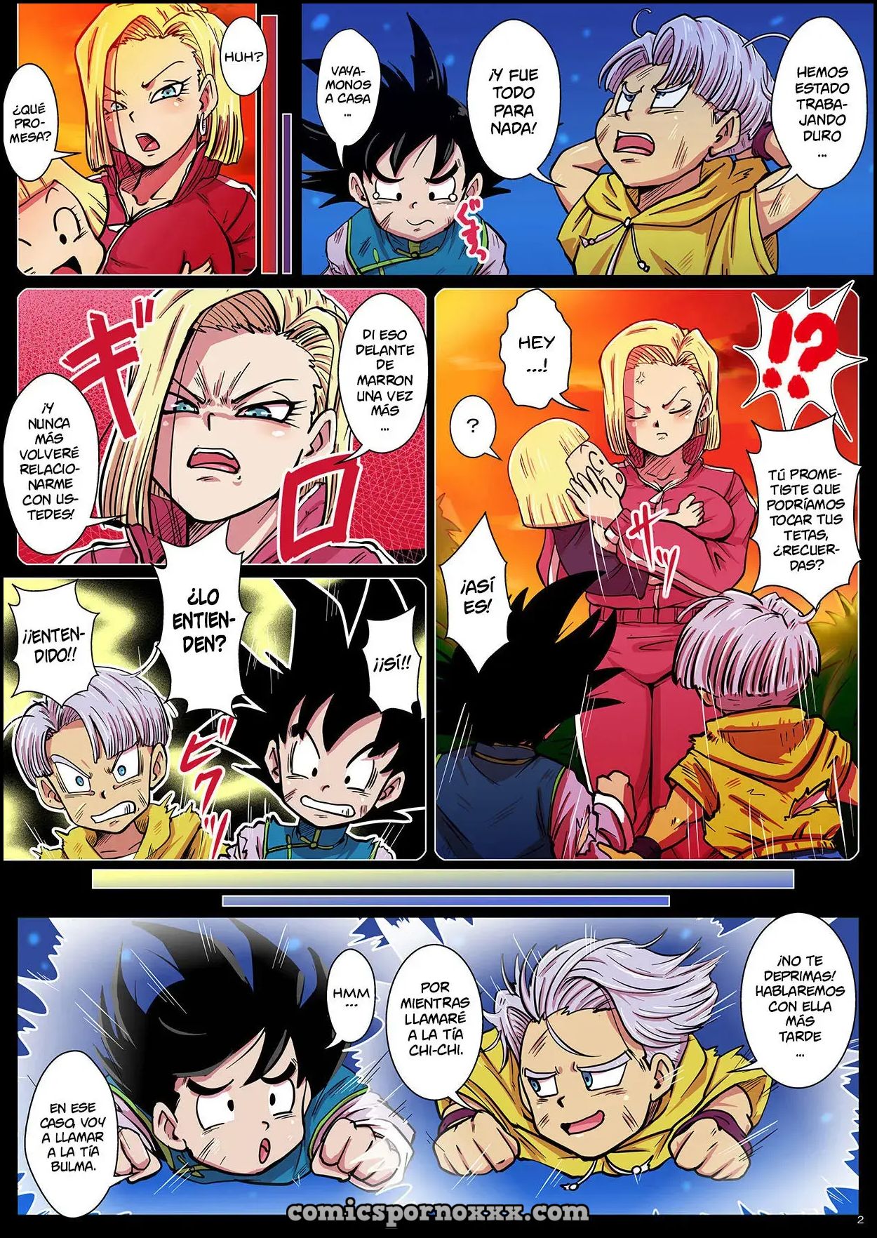 Las Mamás Más Atrevidas De DBZ  - Imagen 2  - Comics Porno - Hentai Manga - Cartoon XXX