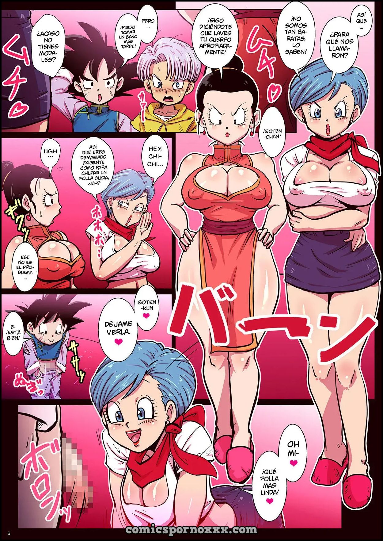 Las Mamás Más Atrevidas De DBZ  - Imagen 3  - Comics Porno - Hentai Manga - Cartoon XXX