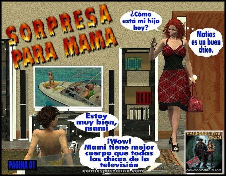 Madre Ebria Abusada por su Hijo (Sorpresa para Mama)  - Imagen 1  - Comics Porno - Hentai Manga - Cartoon XXX