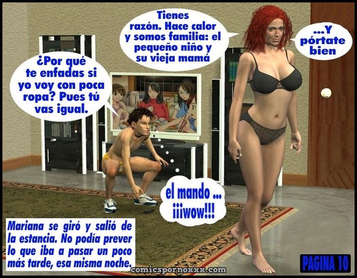 Madre Ebria Abusada por su Hijo (Sorpresa para Mama)  - Imagen 10  - Comics Porno - Hentai Manga - Cartoon XXX