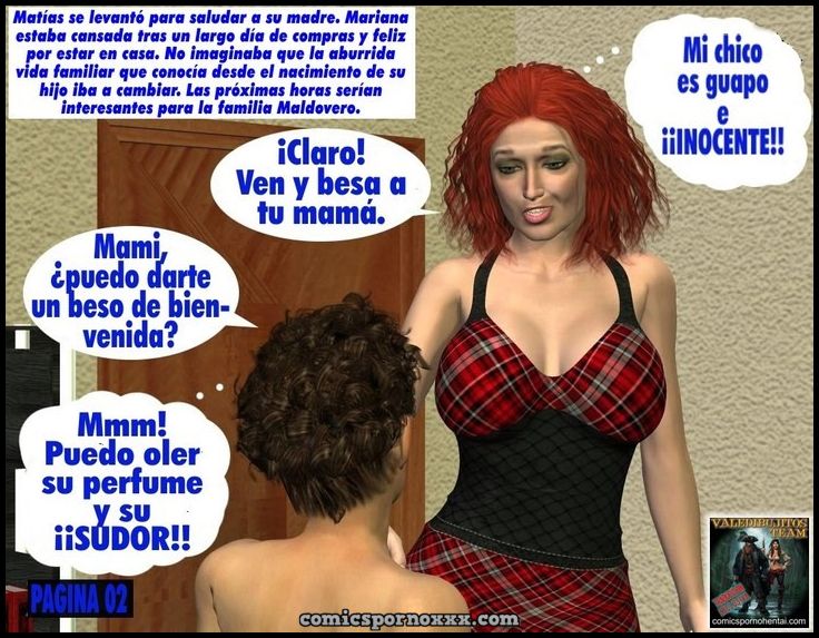 Madre Ebria Abusada por su Hijo (Sorpresa para Mama)  - Imagen 2  - Comics Porno - Hentai Manga - Cartoon XXX