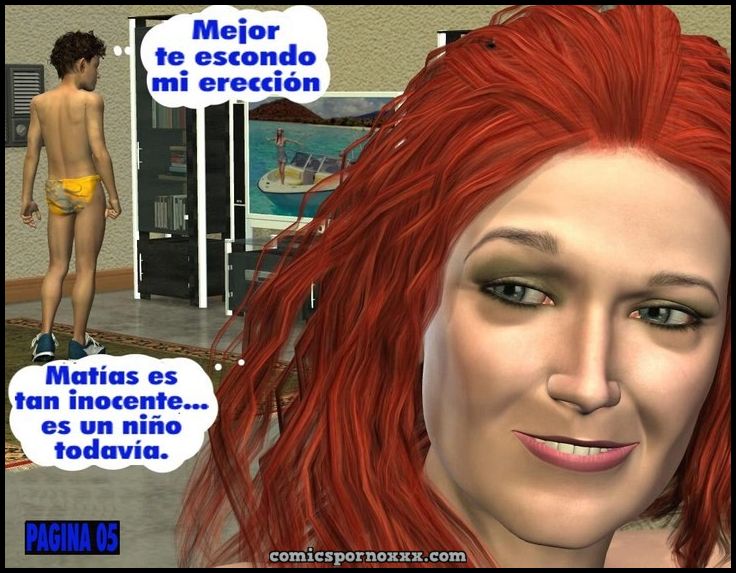 Madre Ebria Abusada por su Hijo (Sorpresa para Mama)  - Imagen 5  - Comics Porno - Hentai Manga - Cartoon XXX