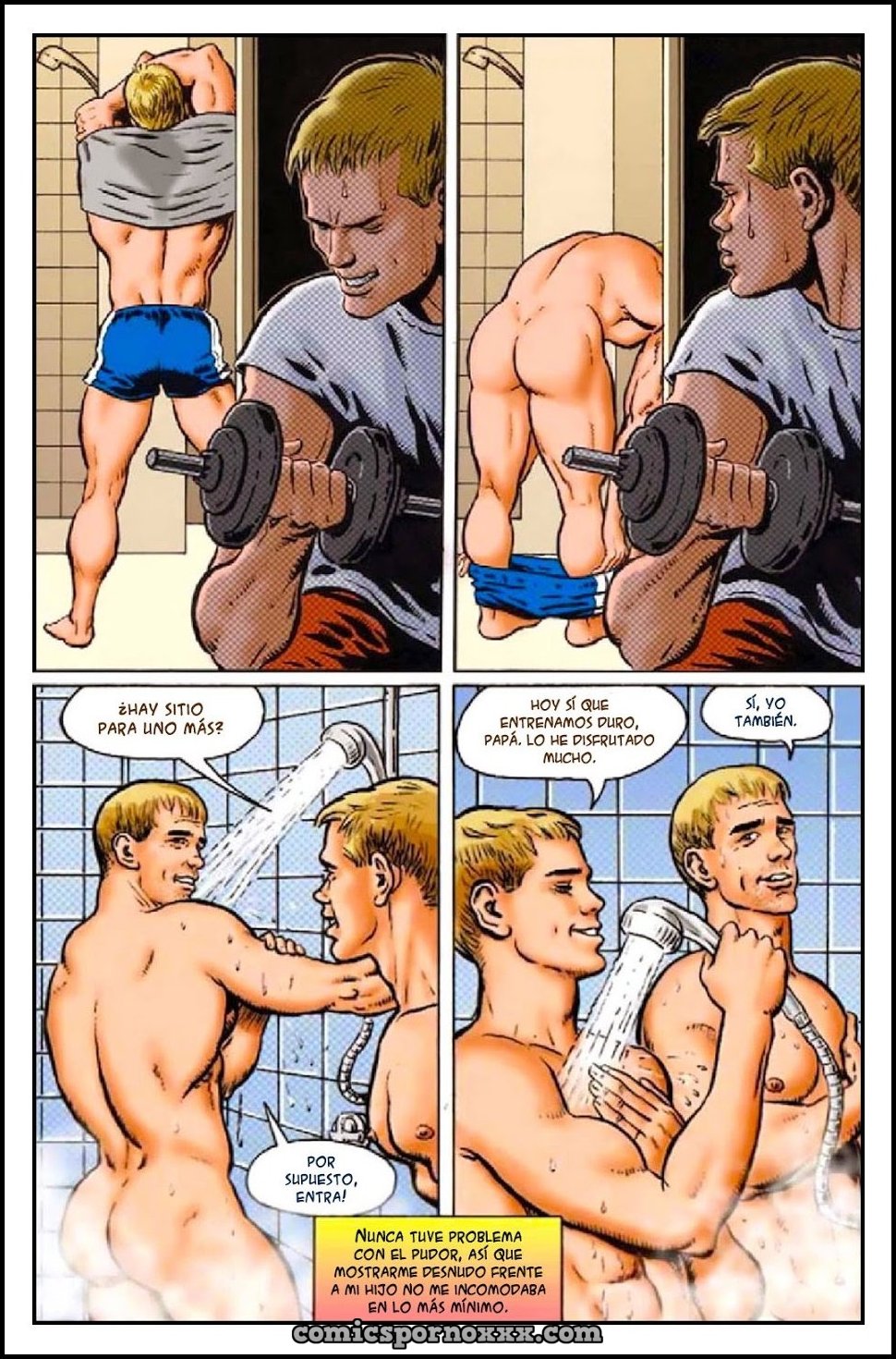 Mi Hijo Salvaje y Obsceno #1 (Sexo entre Padre e Hijo Gay Incesto)  - Imagen 6  - Comics Porno - Hentai Manga - Cartoon XXX