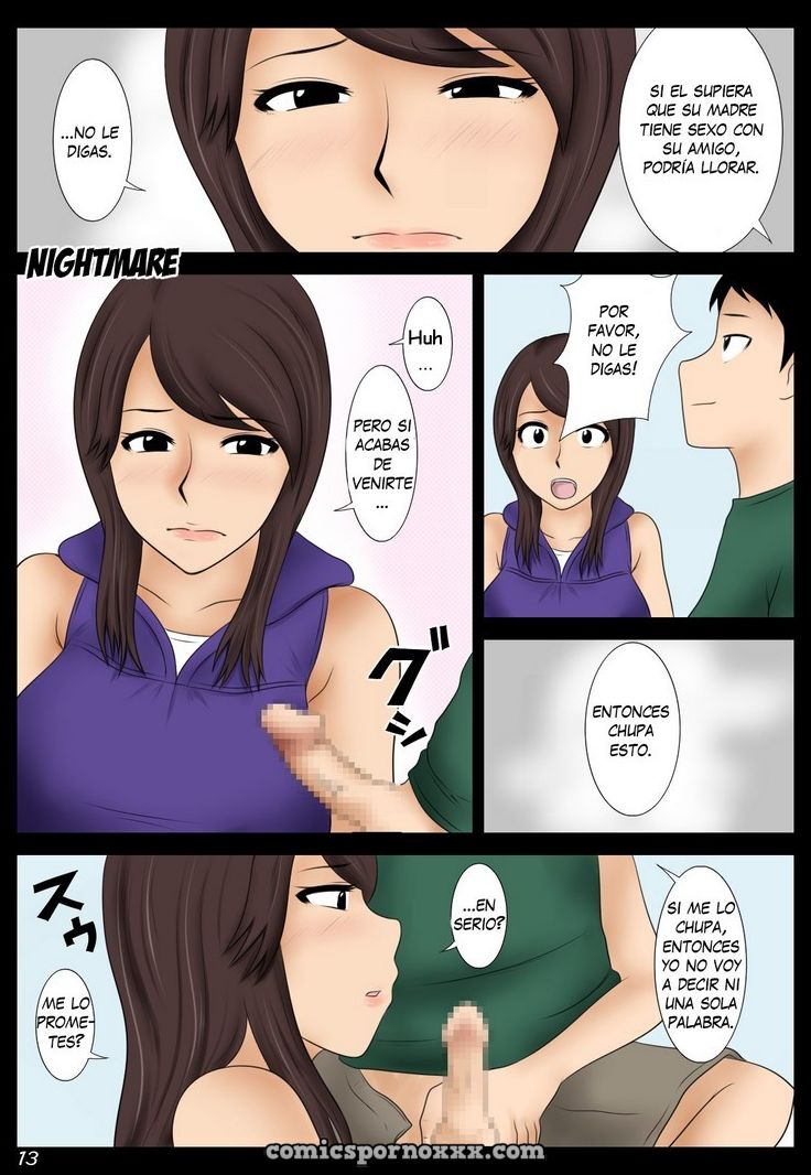 Momoko (Follando a la Madre de mi Amigo)  - Imagen 13  - Comics Porno - Hentai Manga - Cartoon XXX