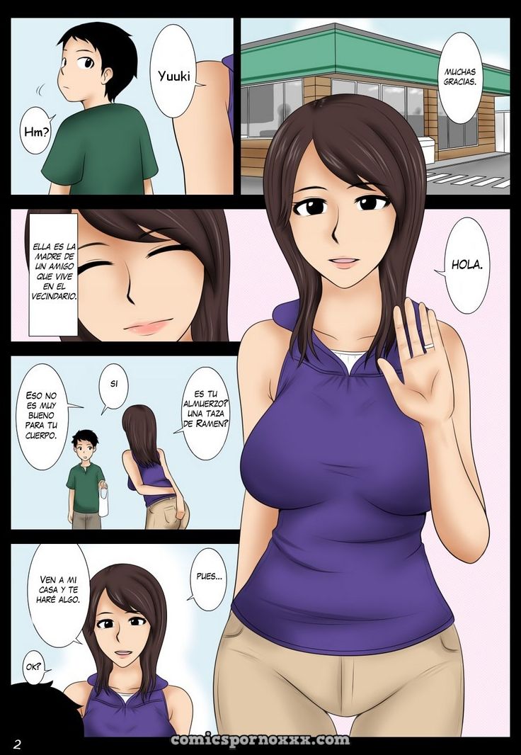 Momoko (Follando a la Madre de mi Amigo)  - Imagen 2  - Comics Porno - Hentai Manga - Cartoon XXX