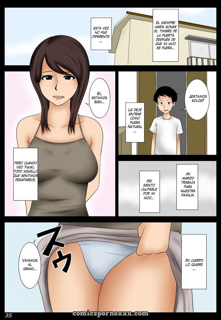 Momoko (Follando a la Madre de mi Amigo)  - Imagen 35  - Comics Porno - Hentai Manga - Cartoon XXX