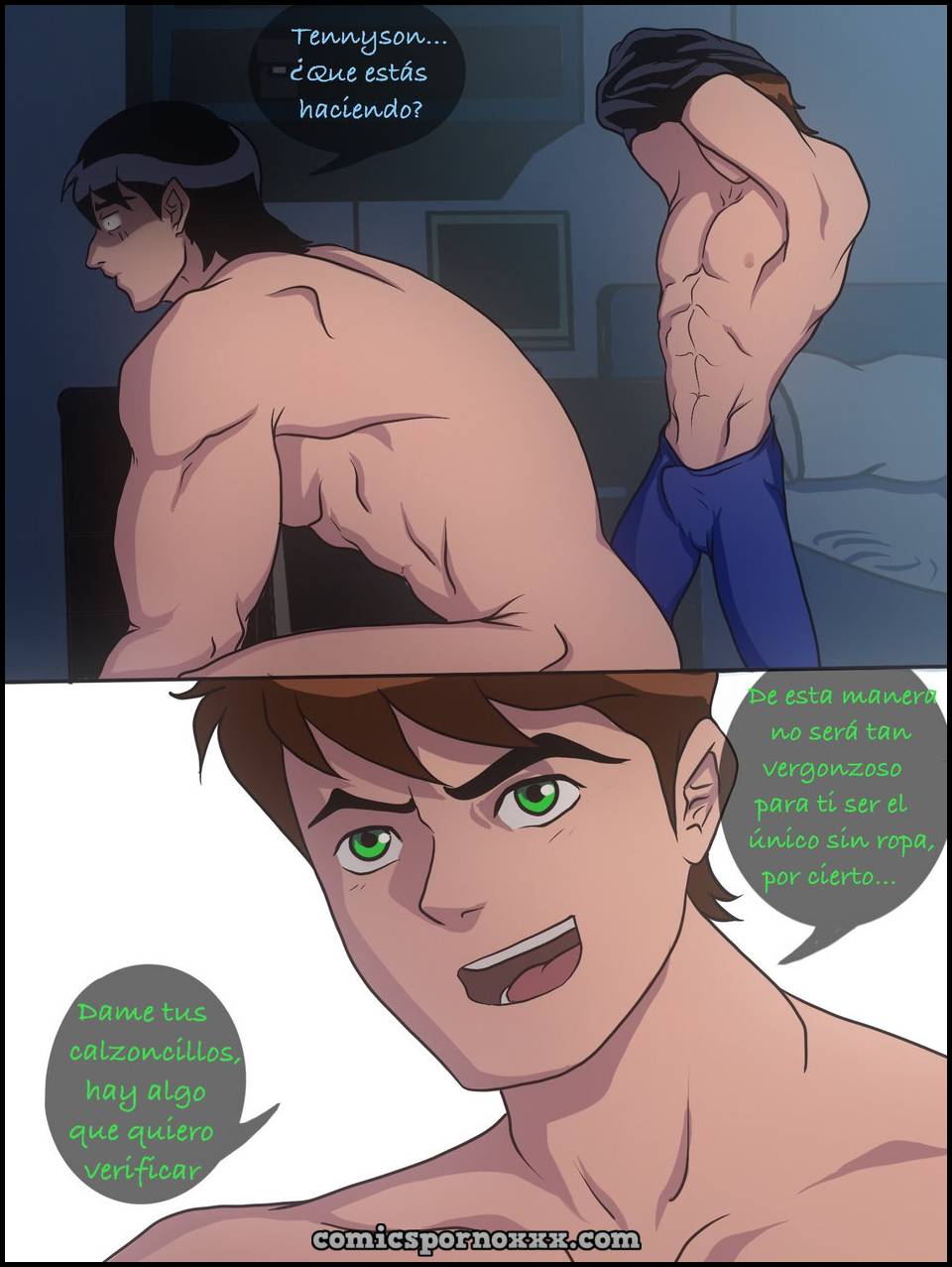 Noche Tras el Baile - Ben 10 Gay (Bidbrok)  - Imagen 4  - Comics Porno - Hentai Manga - Cartoon XXX