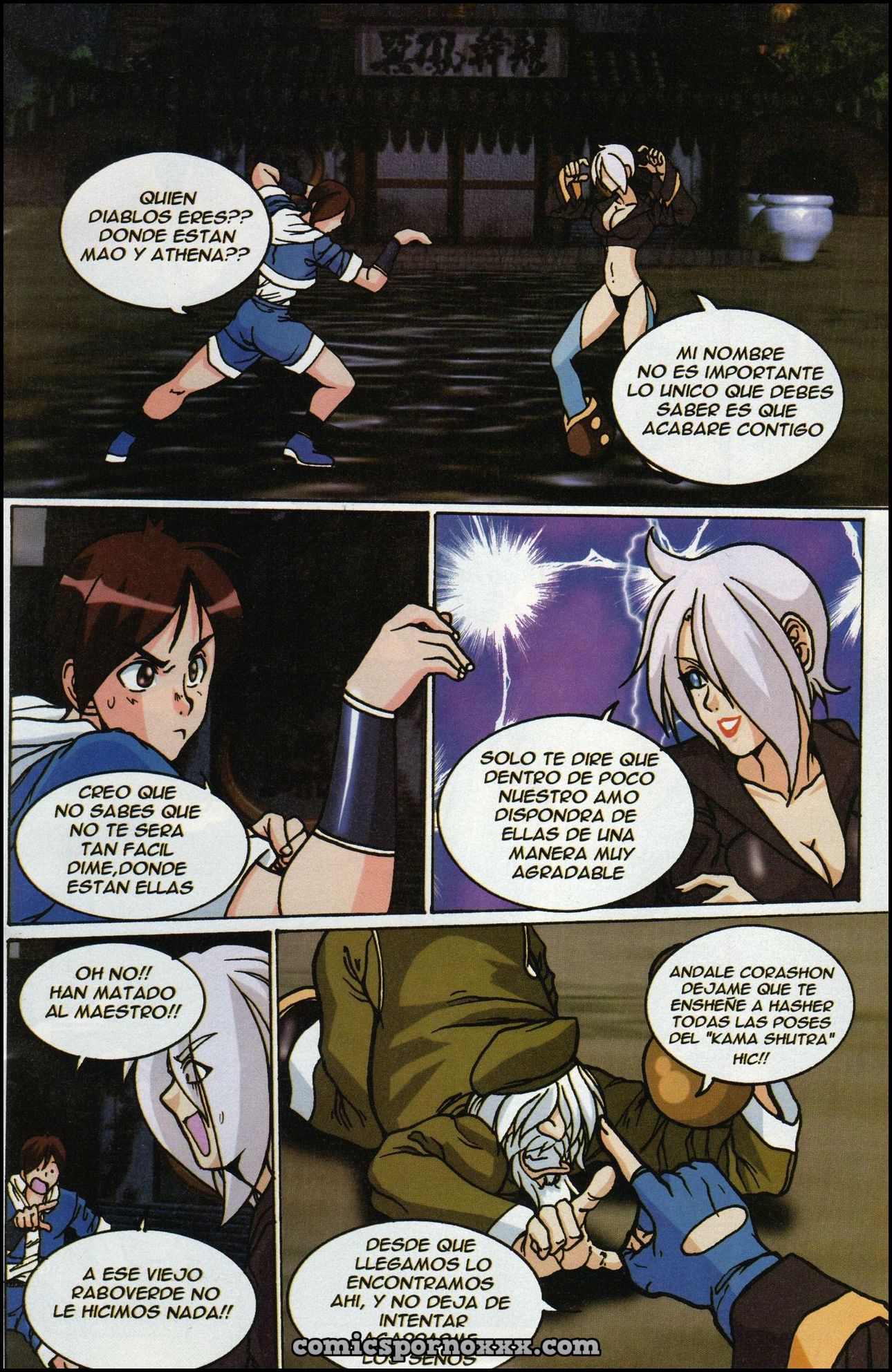 The Queen of Fighters 2001 (Parodias 3X)  - Imagen 2  - Comics Porno - Hentai Manga - Cartoon XXX