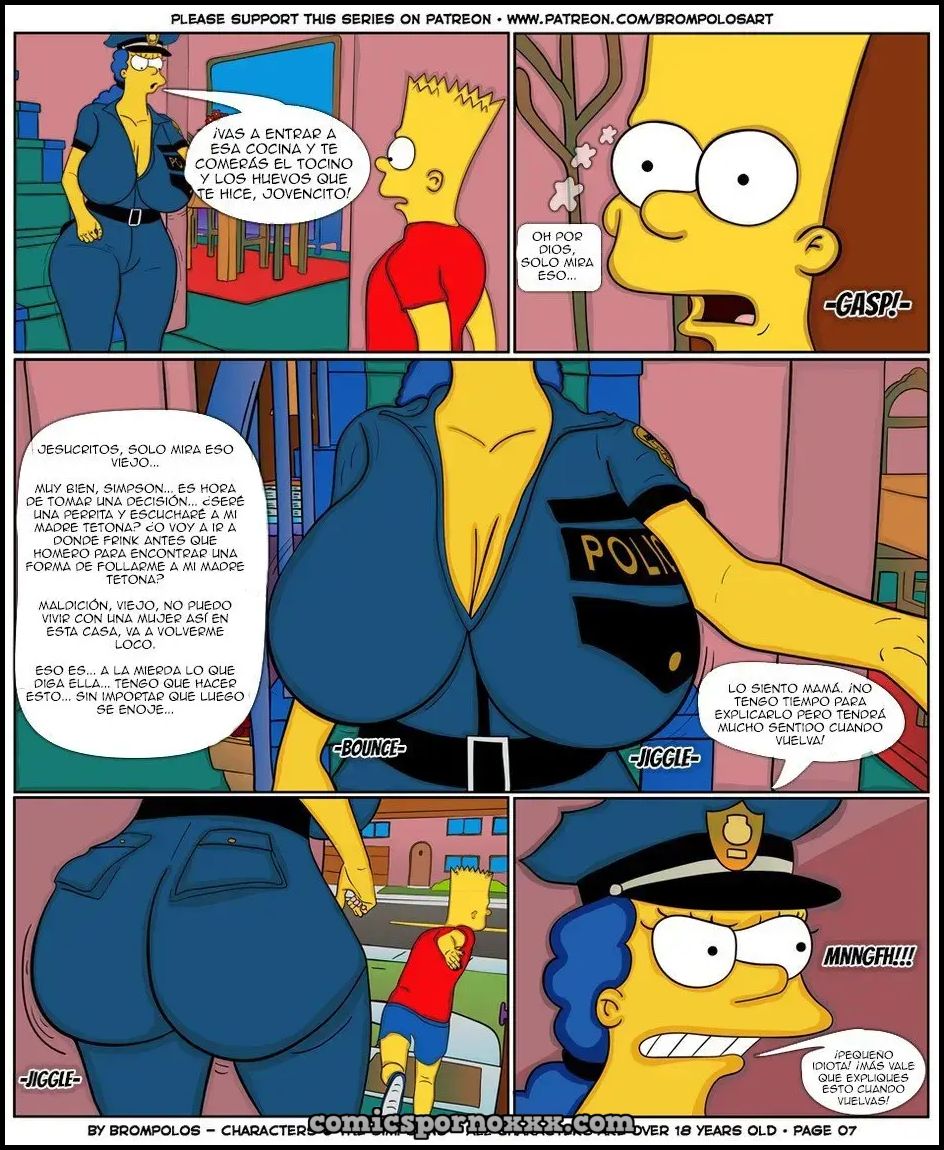 The Simpsons are The Sexenteins  - Imagen 10  - Comics Porno - Hentai Manga - Cartoon XXX