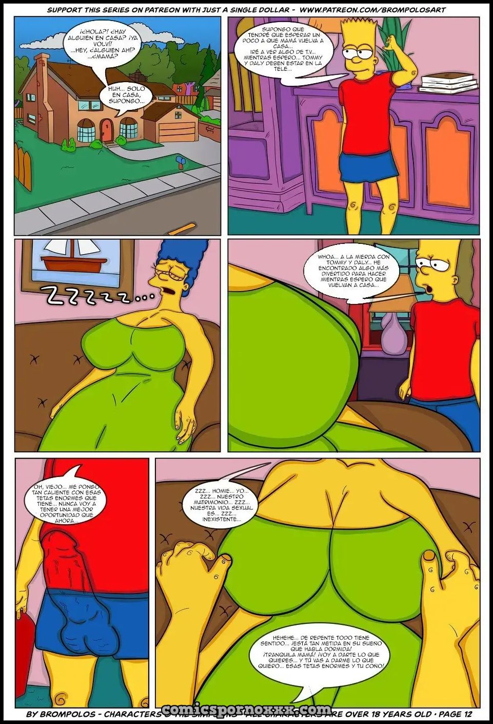 The Simpsons are The Sexenteins  - Imagen 15  - Comics Porno - Hentai Manga - Cartoon XXX