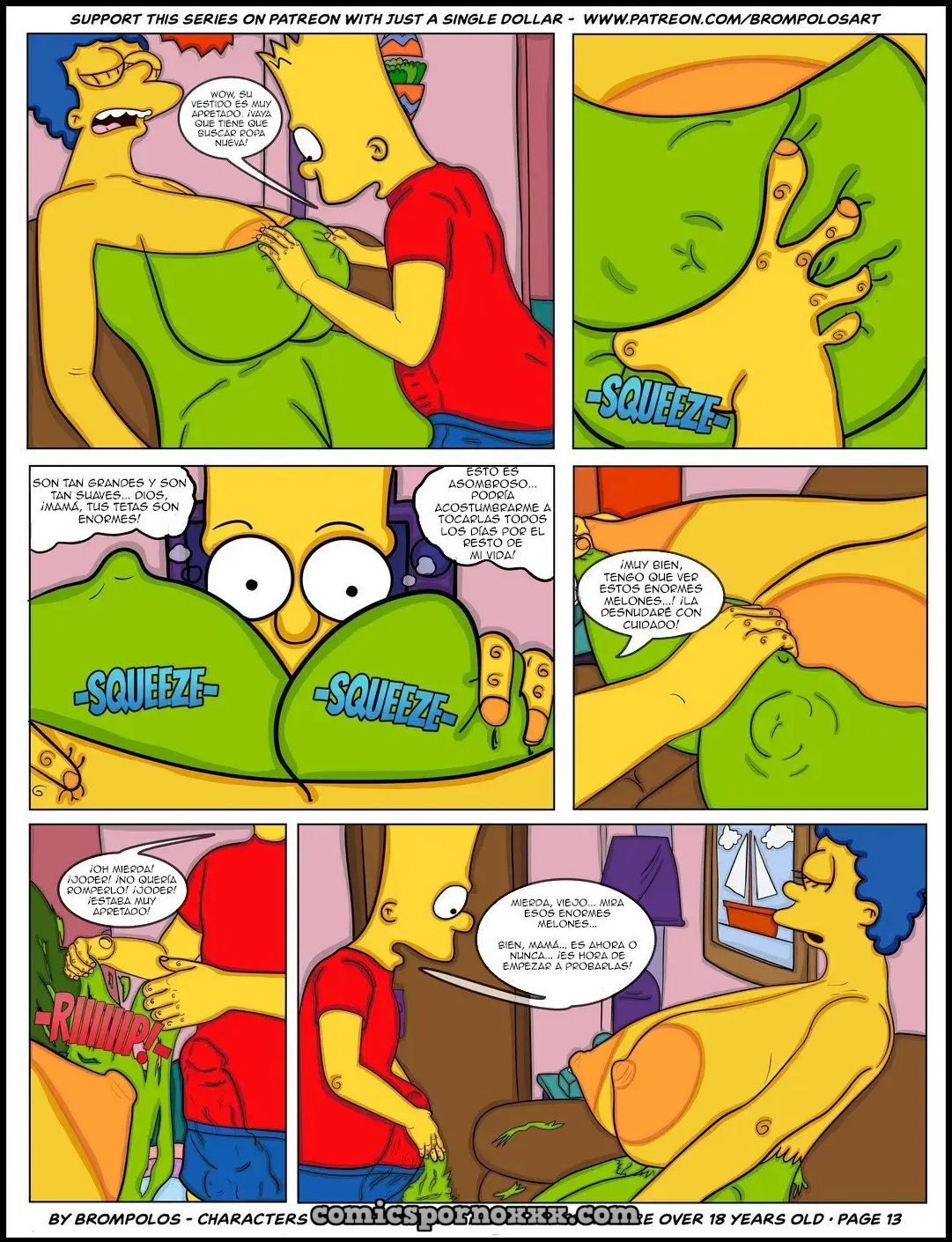 The Simpsons are The Sexenteins  - Imagen 16  - Comics Porno - Hentai Manga - Cartoon XXX