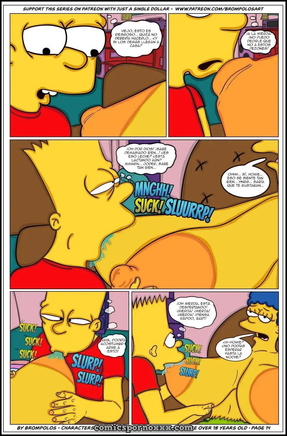 The Simpsons are The Sexenteins  - Imagen 17  - Comics Porno - Hentai Manga - Cartoon XXX