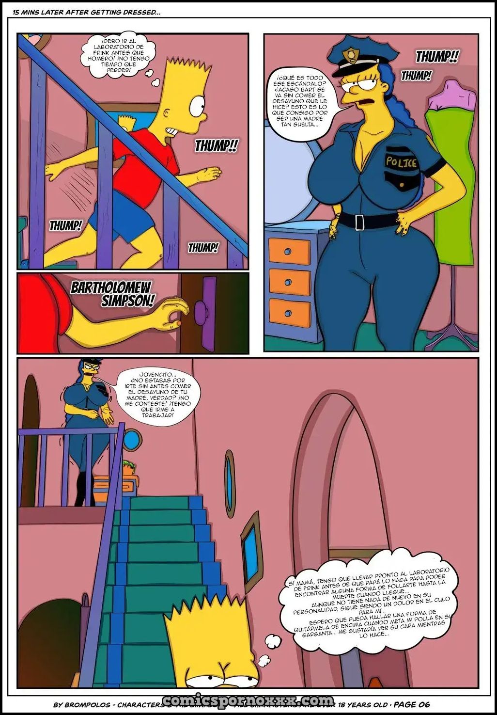 The Simpsons are The Sexenteins  - Imagen 9  - Comics Porno - Hentai Manga - Cartoon XXX