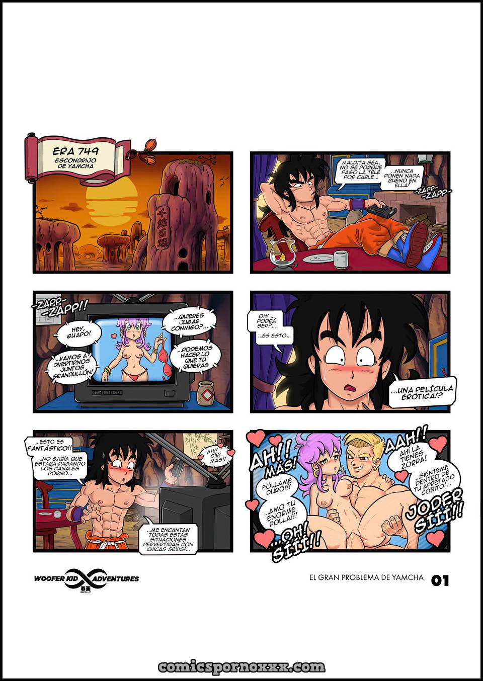 Yamcha’s Big Problem - DBZ (El Gran Problema de Yamcha)  - Imagen 2  - Comics Porno - Hentai Manga - Cartoon XXX