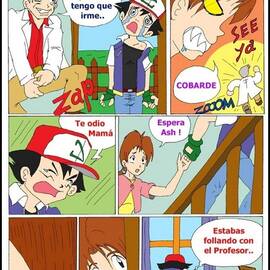 Manga - Ash x Delia (Ash Ketchum Follando a su Madre) - 4