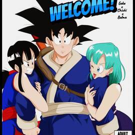 Ver - Bulma y Chichi Saludan a Goku con gran Alegría - 1