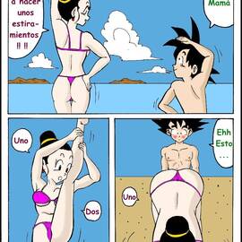 Online - Chichi y Goten Entrenamiento Fisting - 2