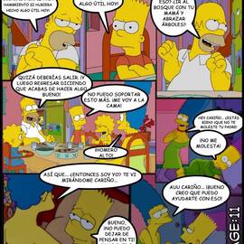 Cartoon - Días Calientes de los Simpson - 11