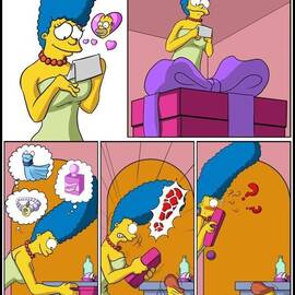 Ecchi - El Agujero de San Valentin (Los Simpson) - 2