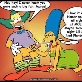 Online - Krusty Follandose a Marge Simpson - 2