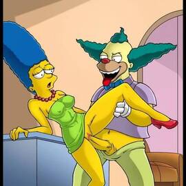 Sexo - Krusty Follandose a Marge Simpson - 4