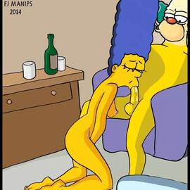 Comics XXX - Krusty Follandose a Marge Simpson - 6