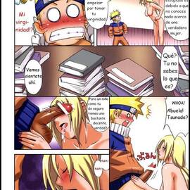 Manga - La Puta de Tsunade Entrena a Naruto - 8