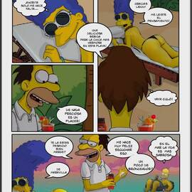 Porno - Lenny Leonard se Culea a Marge Simpson en la Playa - 3