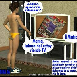 Comics XXX - Madre Ebria Abusada por su Hijo (Sorpresa para Mama) - 6