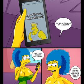 Porno - Marge Simpson Tiene Sexo con Rainier Wolfcastle en el Gym - 3