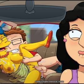 Anime - Milf Party (Los Simpson y Family Guy Follando) - 7