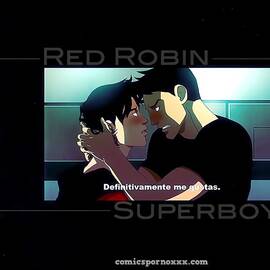 Hentai - Red Robin SuperBoy Gay - 1