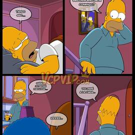 Comics Porno - Mamá (Homero Folla con su Madre Mona Penelope Simpson) - 7